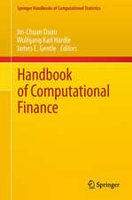 Handbook of Computational Finance