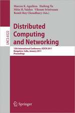 Distributed Computing and Networking: 12th International Conference, ICDCN 2011, Bangalore, India, January 2-5, 2011, Proceedings