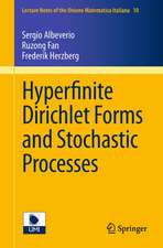 Hyperfinite Dirichlet Forms and Stochastic Processes