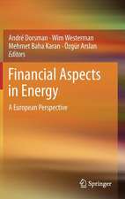 Financial Aspects in Energy: A European Perspective