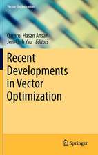 Recent Developments in Vector Optimization