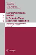 Energy Minimization Methods in Computer Vision and Pattern Recognition: 8th International Conference, EMMCVPR 2011, St. Petersburg, Russia, July 25-27, 2011, Proceedings