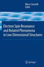 Electron Spin Resonance and Related Phenomena in Low-Dimensional Structures