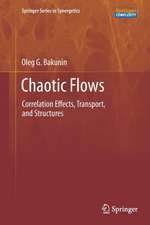 Chaotic Flows: Correlation Effects, Transport, and Structures