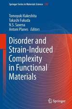 Disorder and Strain-Induced Complexity in Functional Materials