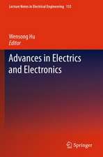 Advances in Electric and Electronics