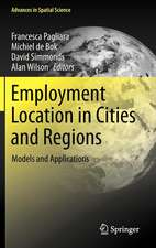 Employment Location in Cities and Regions: Models and Applications