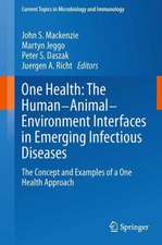 One Health: The Human-Animal-Environment Interfaces in Emerging Infectious Diseases