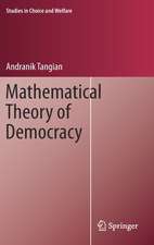 Mathematical Theory of Democracy