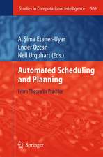 Automated Scheduling and Planning: From Theory to Practice