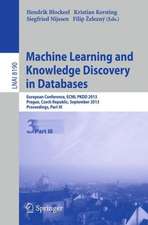 Machine Learning and Knowledge Discovery in Databases: European Conference, ECML PKDD 2013, Prague, Czech Republic, September 23-27, 2013, Proceedings, Part III