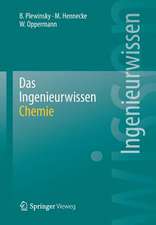 Das Ingenieurwissen: Chemie