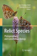 Relict Species: Phylogeography and Conservation Biology