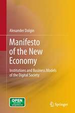 Manifesto of the New Economy