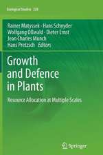 Growth and Defence in Plants