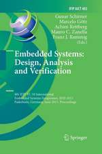 Embedded Systems: Design, Analysis and Verification: 4th IFIP TC 10 International Embedded Systems Symposium, IESS 2013, Paderborn, Germany, June 17-19, 2013, Proceedings