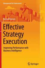 Heesen, B: Effective Strategy Execution