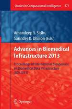 Advances in Biomedical Infrastructure 2013: Proceedings of International Symposium on Biomedical Data Infrastructure (BDI 2013)