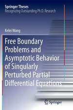 Free Boundary Problems and Asymptotic Behavior of Singularly Perturbed Partial Differential Equations