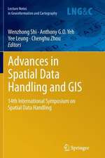 Advances in Spatial Data Handling and GIS: 14th International Symposium on Spatial Data Handling