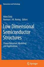 Low Dimensional Semiconductor Structures: Characterization, Modeling and Applications