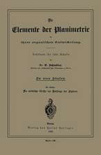 Die Elemente der Planimetrie in ihrer organischen Entwickelung: Lehrbuch für jede Schule