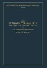 Die Röntgenstereoskopie: Ihr Wert und Ihre Verwertung