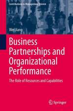 Business Partnerships and Organizational Performance