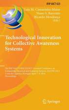 Technological Innovation for Collective Awareness Systems: 5th IFIP WG 5.5/SOCOLNET Doctoral Conference on Computing, Electrical and Industrial Systems, DoCEIS 2014, Costa de Caparica, Portugal, April 7-9, 2014, Proceedings