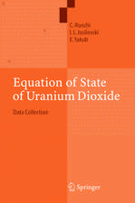 Equation of State of Uranium Dioxide: Data Collection