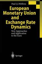 European Monetary Union and Exchange Rate Dynamics: New Approaches and Application to the Euro