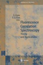 Fluorescence Correlation Spectroscopy: Theory and Applications