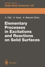 Elementary Processes in Excitations and Reactions on Solid Surfaces: Proceedings of the 18th Taniguchi Symposium Kashikojima, Japan, January 22–27, 1996