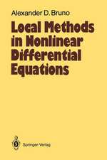 Local Methods in Nonlinear Differential Equations