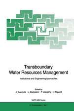 Transboundary Water Resources Management: Institutional and Engineering Approaches