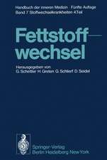 Fettstoffwechsel