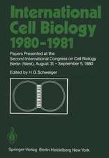 International Cell Biology 1980–1981: Papers Presented at the Second International Congress on Cell Biology Berlin (West), August 31 – September 5, 1980