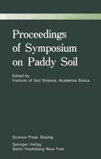 Proceedings of Symposium on Paddy Soils