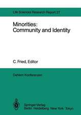 Minorities: Community and Identity