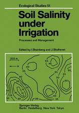 Soil Salinity under Irrigation: Processes and Management