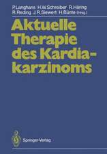 Aktuelle Therapie des Kardiakarzinoms