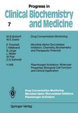 Drug Concentration Monitoring Microbial Alpha-Glucosidase Inhibitors Plasminogen Activators