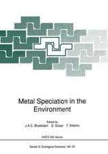 Metal Speciation in the Environment