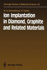 Ion Implantation in Diamond, Graphite and Related Materials