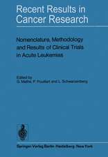 Nomenclature, Methodology and Results of Clinical Trials in Acute Leukemias: Workshop held June 19 and 20, 1972 at the Centre National de la Recherche Scientifique (C.N.R.S.), France