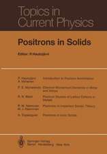 Positrons in Solids