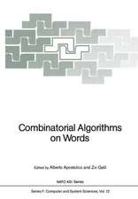 Combinatorial Algorithms on Words