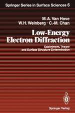 Low-Energy Electron Diffraction: Experiment, Theory and Surface Structure Determination