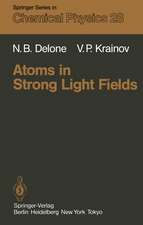 Atoms in Strong Light Fields