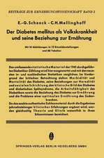 Der Diabetes Mellitus als Volkskrankheit und seine Beziehung zur Ernährung